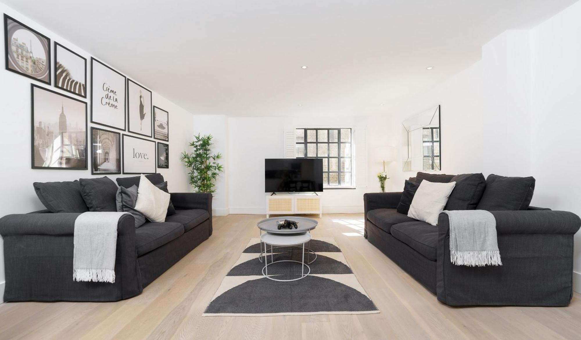 Trafalgar Sq 1 Bedr, 3 Beds Sleeps 6 * Лондон